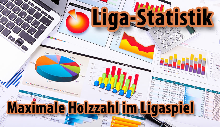 Liga-Statistik - Höchste Holzzahl in einem Spiel