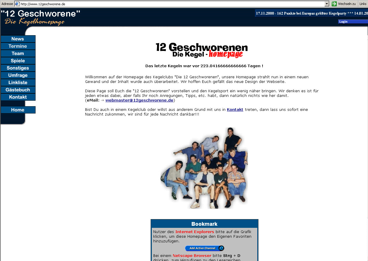 Screenshot - HP 12 Geschworene 1999 Screenshot - HP 12 Geschworene 1999