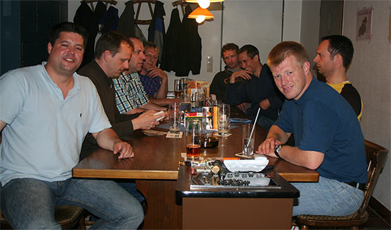 Gut besuchter Kegelabend im Mai Gut besuchter Kegelabend im Mai